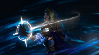 Woman ring star glowing fantasy - a star in the background free wallpaper