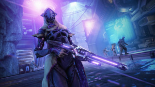 City night sword armor cyberpunk - other character free wallpaper