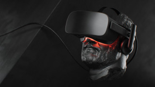 Man vr headset red light - artstation hq free wallpaper