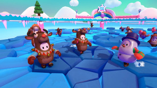 Cartoon characters frozen scene snowman - sots art free wallpaper