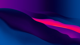 Blue pink red wave abstract - smooth gradient free wallpaper