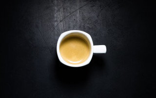 Coffee spoon black table minimalism - a black table free wallpaper