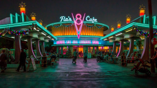 Neon lit cityscape night bridge - the roof free wallpaper for desktop