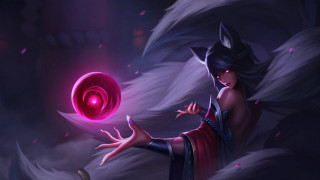 Ahri furry vastaya fox energetic - a black cat free wallpaper