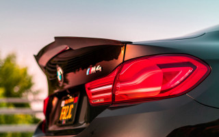 Tail lights car sky trees - a sky background and trees free wallpaper