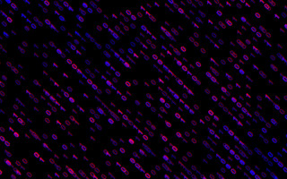 Black purple pink dots cyberpunk - dot free wallpaper