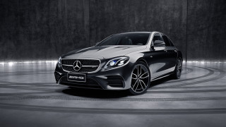 Black white mercedes digital rendering - feature free wallpaper for desktop
