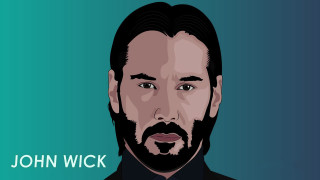 John wick generative vector digital - professional digital art free wallpaper
