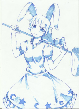 Girl baseball bat bunny ears - a baseball bat free wallpaper