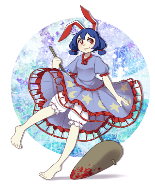 Cartoon girl dress skateboard circular - a snowflake free wallpaper