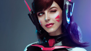 Futuristic woman helmet cosplay sci - a futuristic look free wallpaper