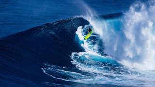 Surfing man wave ocean yellow - free motorcycles wallpaper