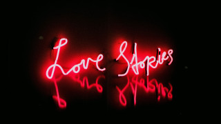 Bone streps neon sign dark - cerith wyn evans free wallpaper