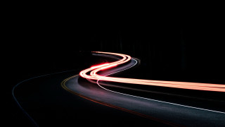 Car light trails night futurism - futurism free wallpaper