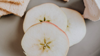 Apple cheese plate knife fork - evaline ness free wallpaper