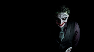 Joker formal portrait darkroom black - a black tie free wallpaper