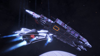 Space ship planet star foreground - cinematic 4k wallpaper free wallpaper