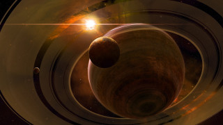 Planet sun star aurora milkyway - planet free wallpaper for desktop