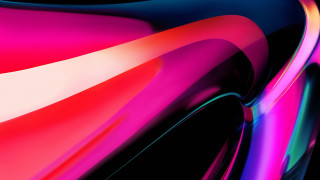 Colorful liquid painting red pink - smooth gradient free wallpaper for desktop