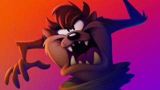 Cartoon big mouth fangs spikes - dan frazier free wallpaper