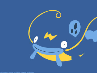 Cartoon character flying banana ghost - the background free wallpaper