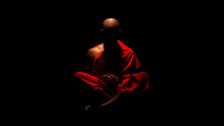 Man red robe dark hands - a red robe free wallpaper
