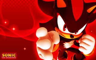 Sonic hedgehog red theme 3d - a sonic free wallpaper
