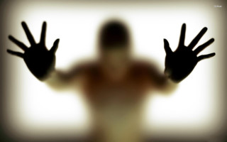 Blurry person hands window white 2 - a blurry image of a person free wallpaper