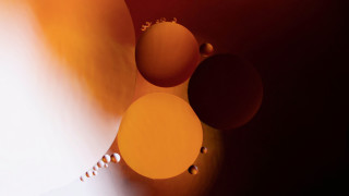 Group balls red white light - a white light in the middle free wallpaper