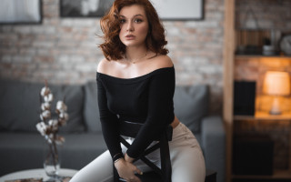 Elina karimova artnouveau cosplay portrait - a coffee table free wallpaper