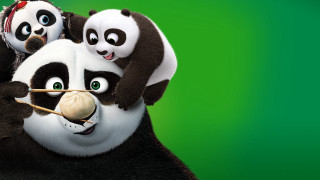 Pandas green background furry art - adrian zingg free wallpaper