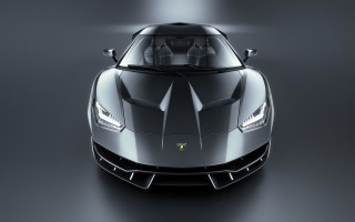 Black sports car hood up 4 - a hood free wallpaper