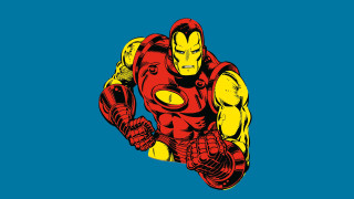 Ironman running hands on hips - doug wildey free wallpaper