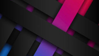 Black pink lines geometric abstract - line free wallpaper for desktop