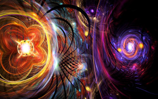 Spiral lightning star psychedelic fractals - image of a spiral design free wallpaper