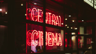 Neon sign tribal cinema night - derek jarman free wallpaper for desktop