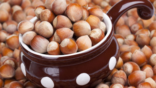 Nuts bowl pile closeup highdef - high definition free wallpaper