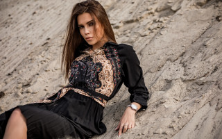 Aramenta beach blackdress rockwall cigarette - a beach next free wallpaper