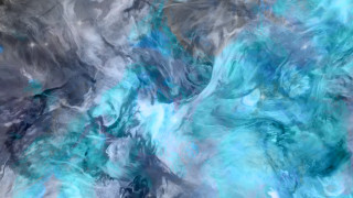 Blue grey abstract cave water - bedwyr williams free wallpaper