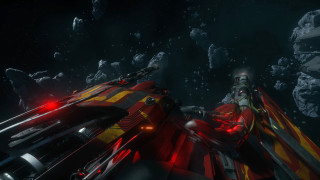 Sci fi fighter space station 4 - its arm free wallpaper