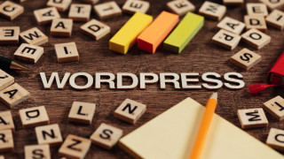 Wordpress wooden letters pencils table - technique free wallpaper for desktop