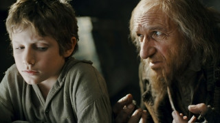 Man boy staring distance sky - a detailed matte painting free wallpaper