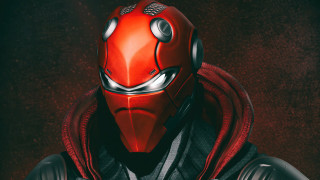 Red mask hood cobra sci - a red hood free wallpaper