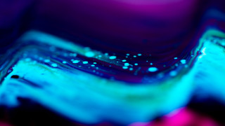 Cellphone water droplets blurry background - fluorescent color free wallpaper