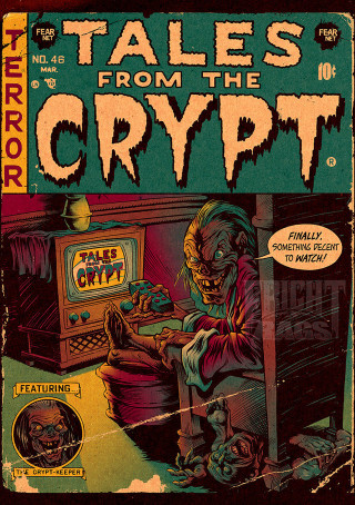 Creepy clown tales from the - free cyberpunk wallpaper for mobile