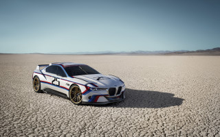 White car desert stripe 3d - a white car free wallpaper