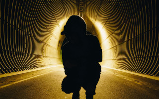 Tunnel skateboard hoodie backpack shadow - deep shadow free wallpaper