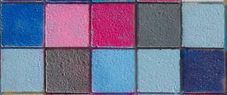 Multicolored paint swat fence starry - triadic free wallpaper