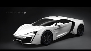 White sports car black background 4 - cgstudio free wallpaper for desktop