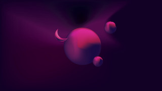 Purple red black generative raytrace - generative free wallpaper for desktop